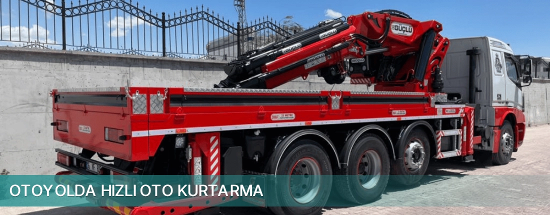 Karşıyaka İlçemi Otoyolda Hızlı Oto Kurtarma